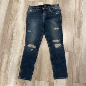 Joe’s ripped / distressed boyfriend jeans